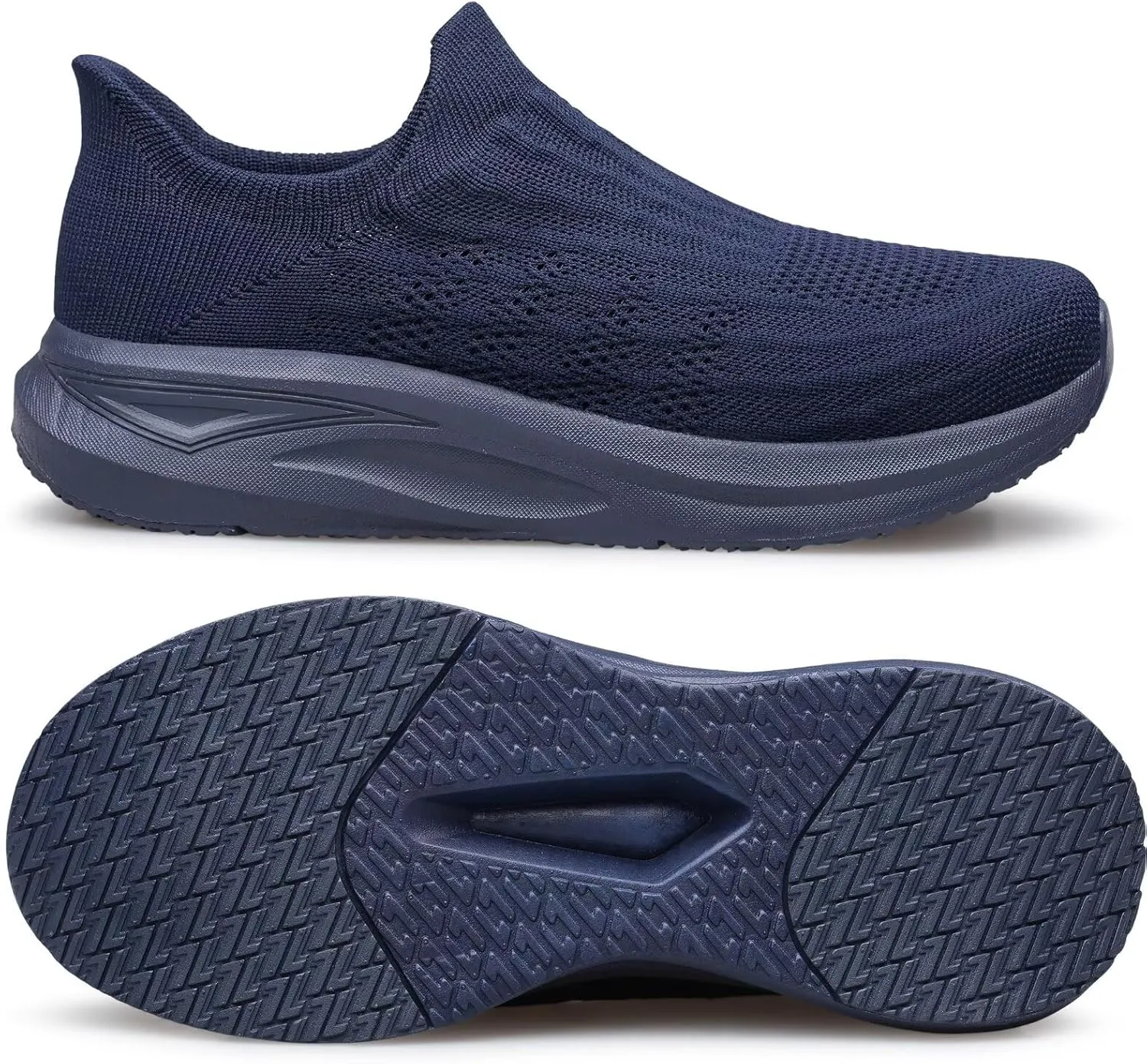 vibdiv Slip-on Walking Shoes Women Barefoot Barefoot Sock Sneakers Flat Casual Lightweight Comfortable Breathable Laceless