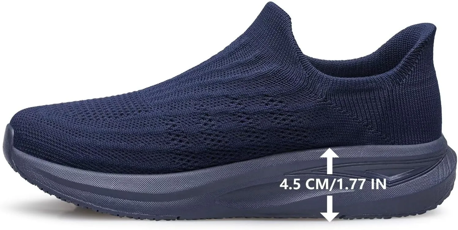vibdiv Slip-on Walking Shoes Women Barefoot Barefoot Sock Sneakers Flat Casual Lightweight Comfortable Breathable Laceless