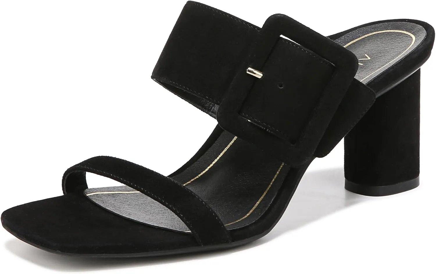 Vionic Women's Garnet Brookell Round Heel Mule - Supportive Adjustable Strap Sandals That Includes an Orthotic Insole and Cushioned Outsole for Arch Support, Medium Fit, Sizes 5-11
