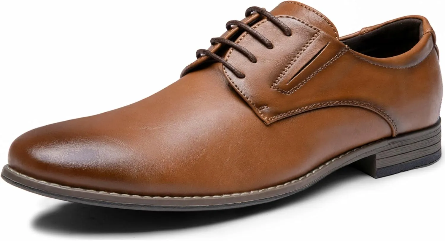 Vostey Men's Dress Shoes Formal Oxford Shoes Classic Lace Up Derby Shoes