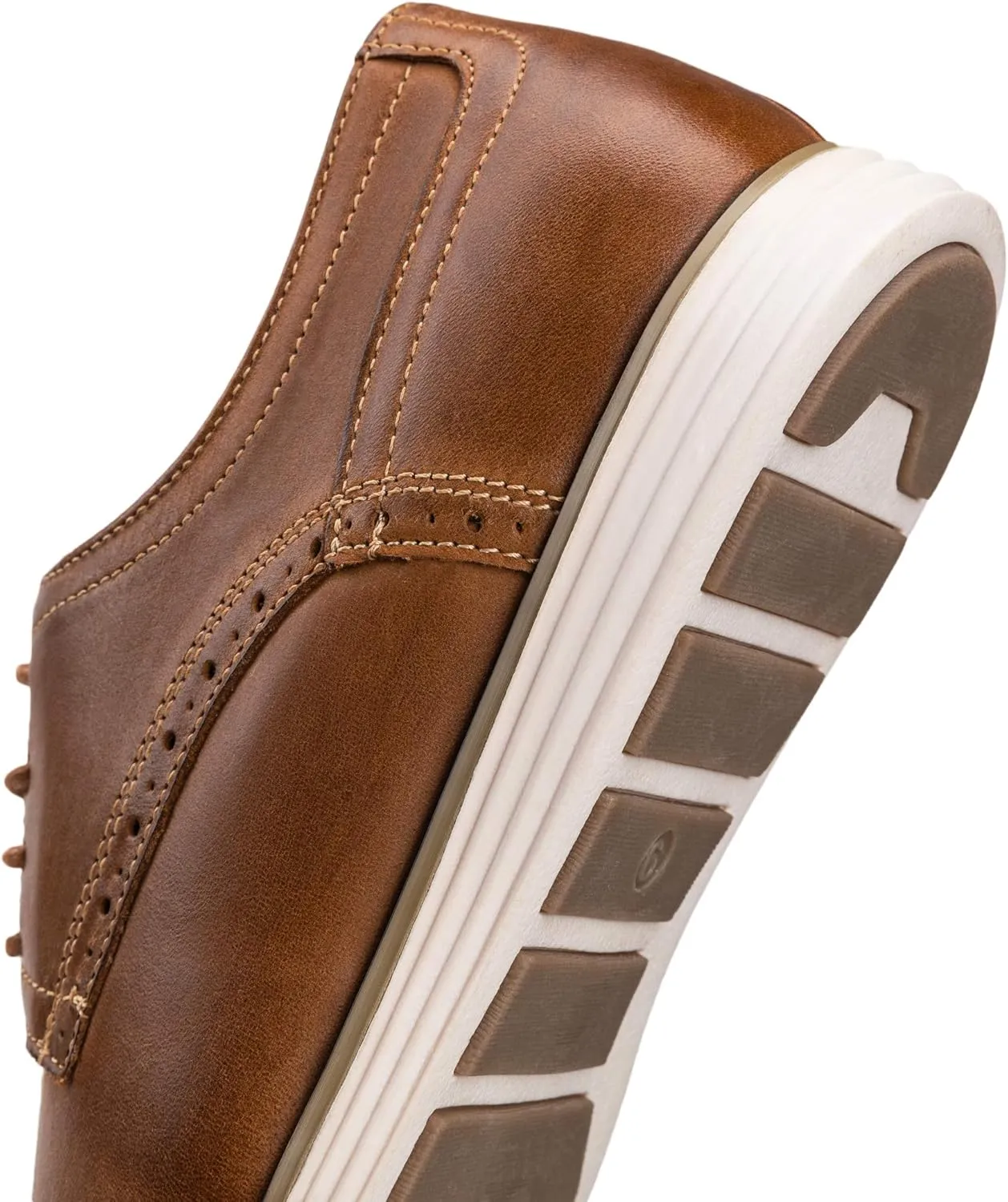 Vostey Men's Dress Shoes Leather Casual Dress Shoes for Men Leather Business Oxford Shoes for Men