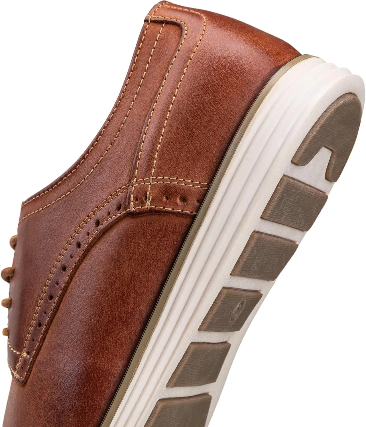 Vostey Men's Dress Shoes Leather Casual Dress Shoes for Men Leather Business Oxford Shoes for Men