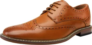 Vostey Men's Dress Shoes Oxford Shoes Formal Dress Shoes for Men Business Derby Shoes