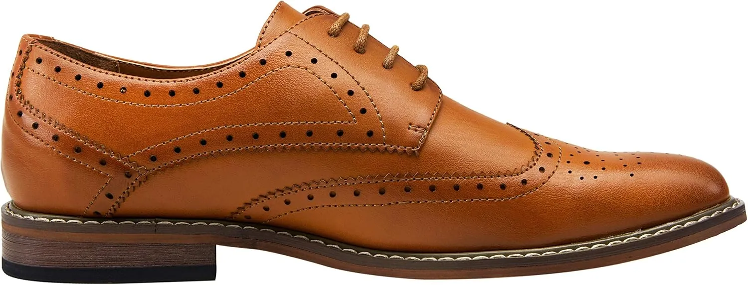 Vostey Men's Dress Shoes Oxford Shoes Formal Dress Shoes for Men Business Derby Shoes