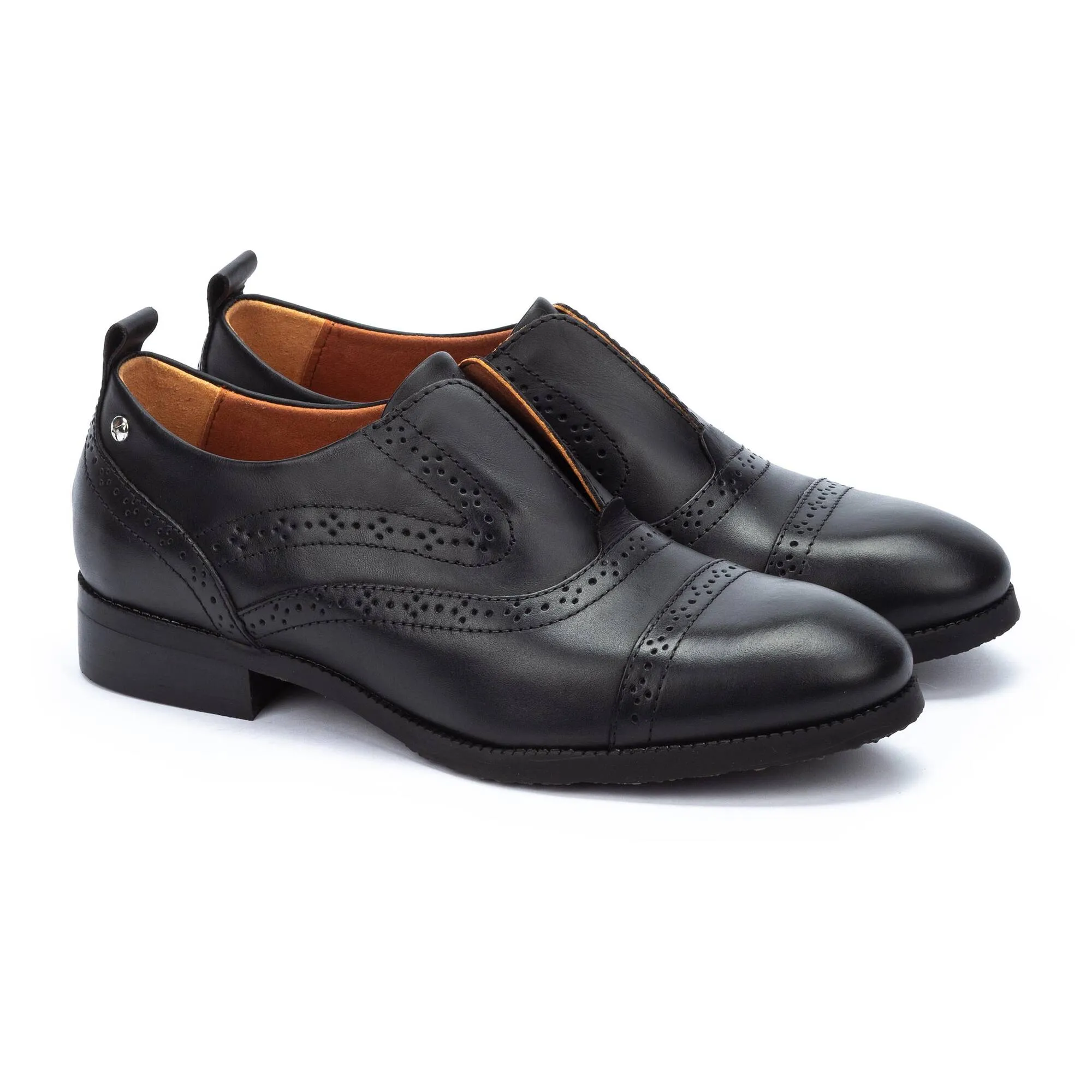 'W4D-PKW4D-3510NE' women's derby shoes - Black
