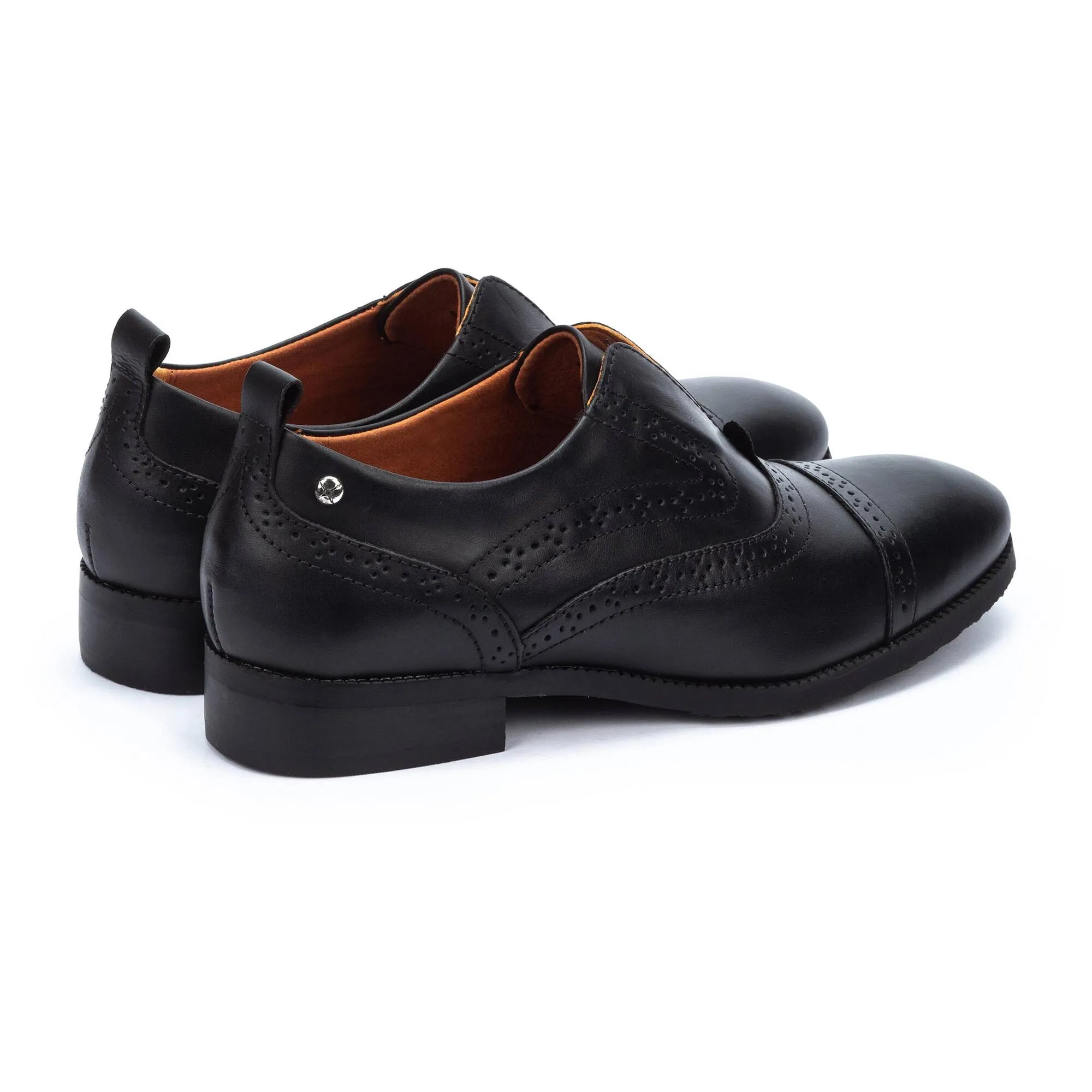 'W4D-PKW4D-3510NE' women's derby shoes - Black