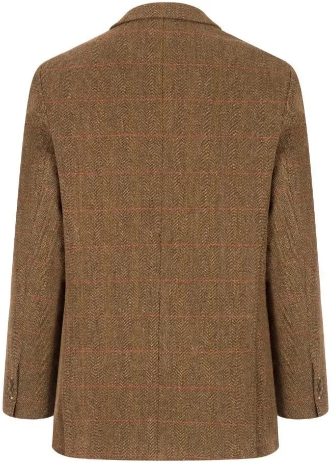 Walker and Hawkes Men’s Classic Derby Tweed Windsor Blazer – Elegant Country Jacket for Formal & Casual Occasions