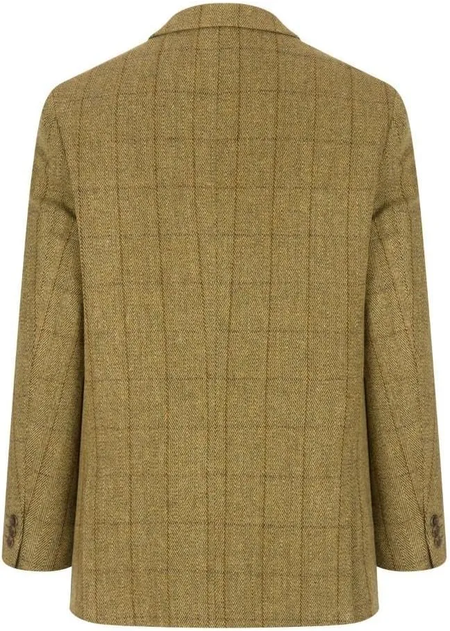 Walker and Hawkes Men’s Classic Derby Tweed Windsor Blazer – Elegant Country Jacket for Formal & Casual Occasions