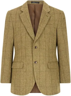 Walker and Hawkes Men’s Classic Derby Tweed Windsor Blazer – Elegant Country Jacket for Formal & Casual Occasions
