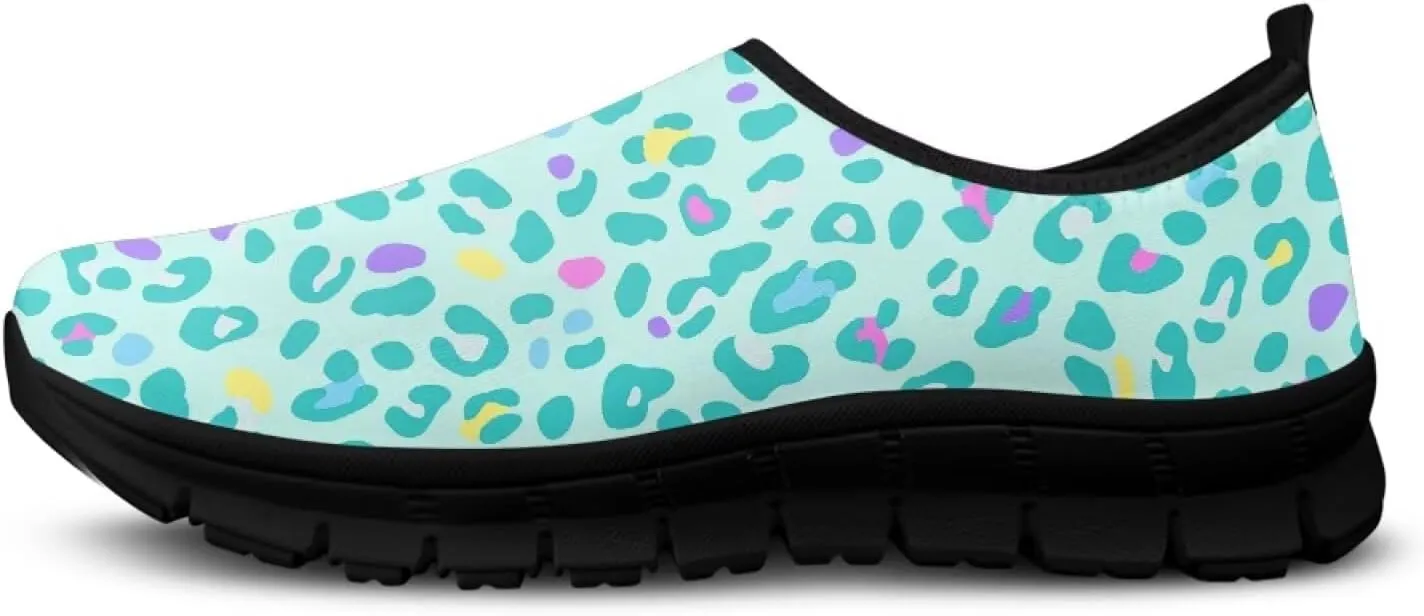 Walking Shoes for Women Slip On Low Top Casual Flat Sneakers Lightweight Breathable Mesh Tennis Footwear