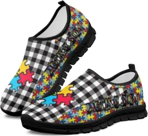 Walking Shoes for Women Slip On Low Top Casual Flat Sneakers Lightweight Breathable Mesh Tennis Footwear