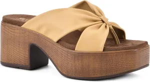 WHITE MOUNTAIN Shoes Glamming Women's Platform Sandal