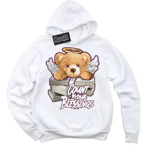 White Viotech Dunks Sneaker Hoodie Count Your Blessings Graphic