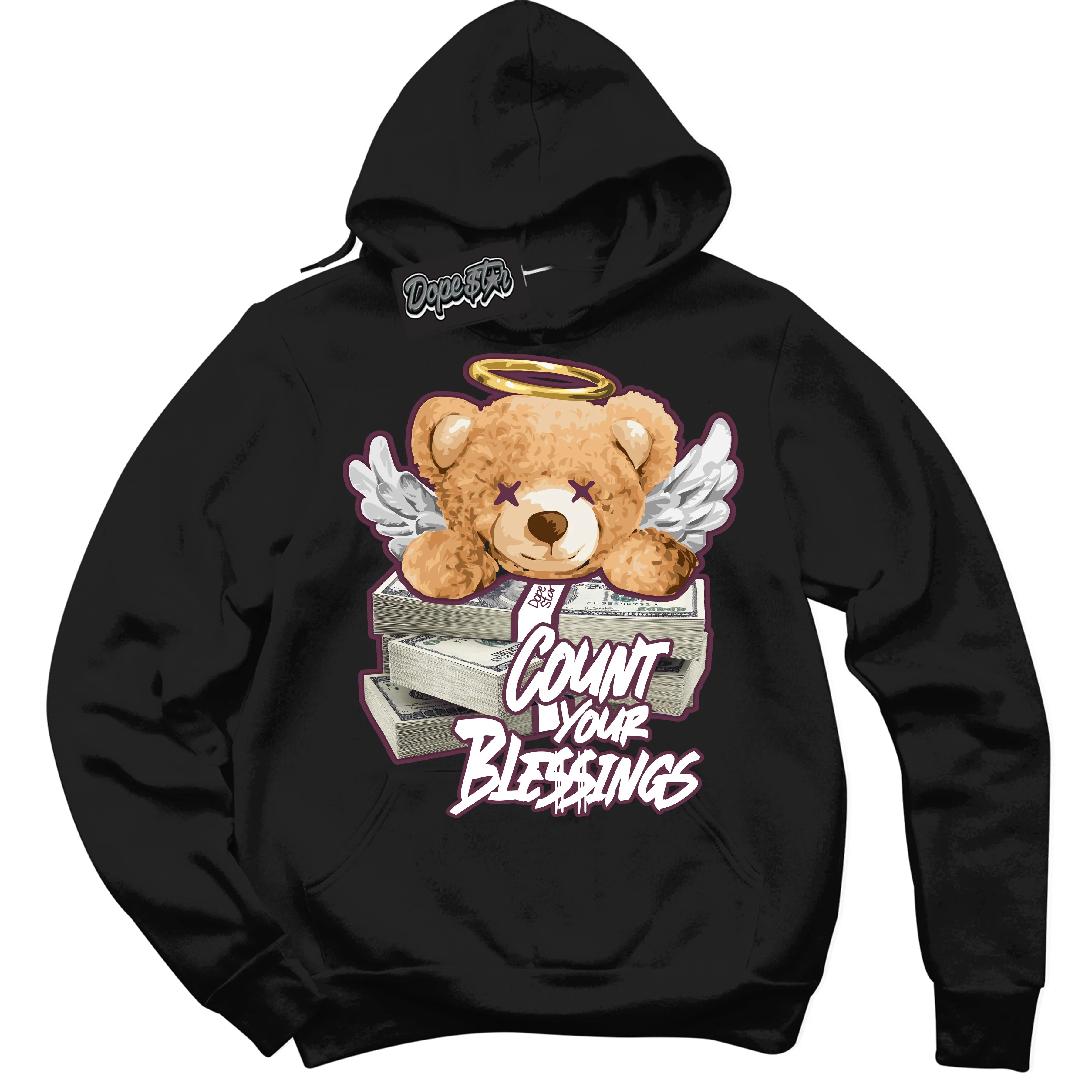 White Viotech Dunks Sneaker Hoodie Count Your Blessings Graphic