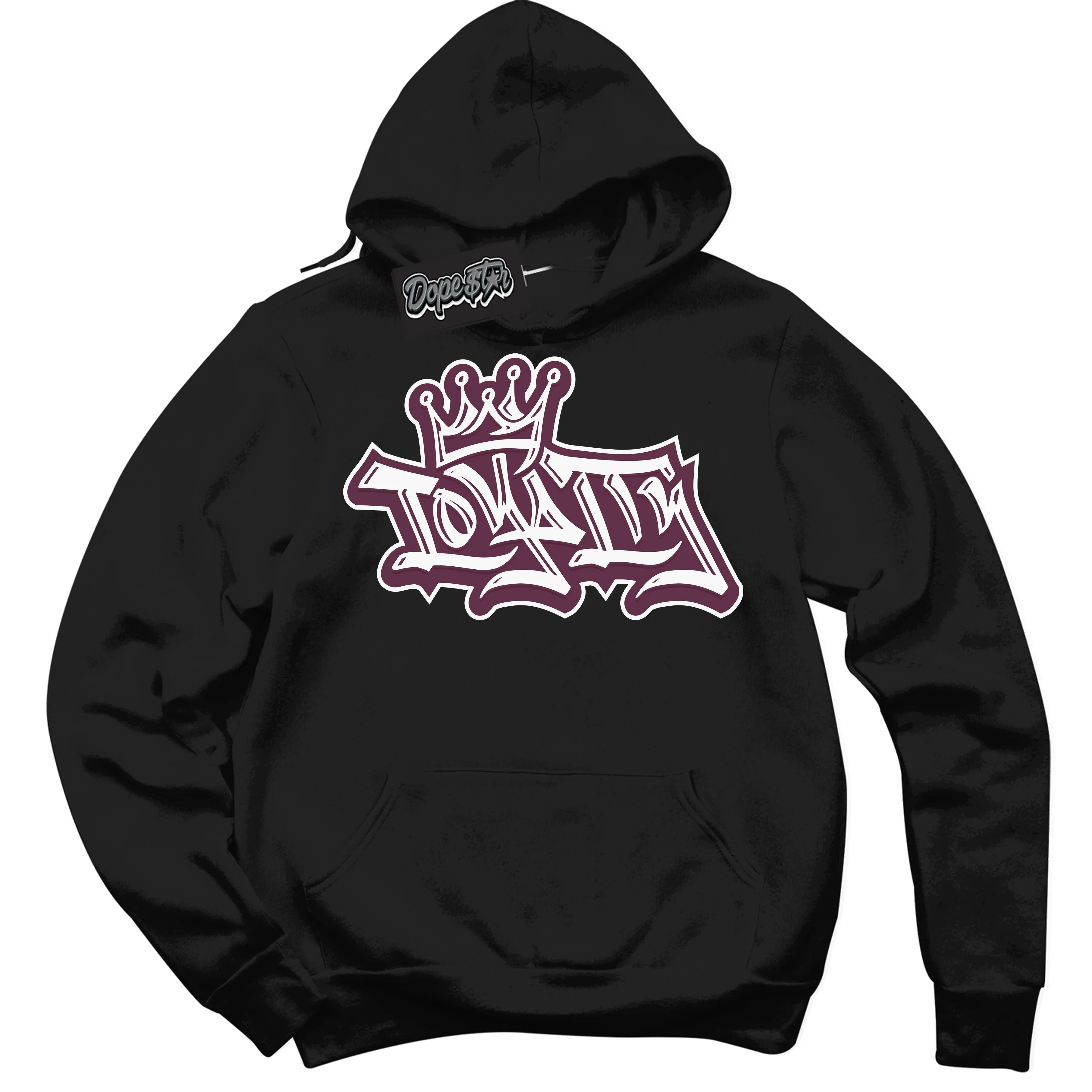 White Viotech Dunks Sneaker Hoodie Loyalty Crown Graphic