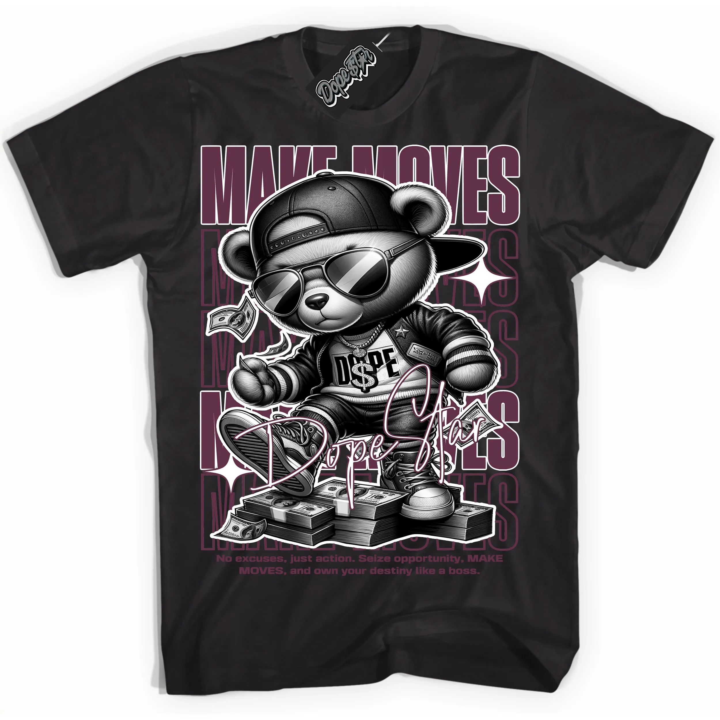 White Viotech Dunks Sneaker Shirt Make Moves Graphic