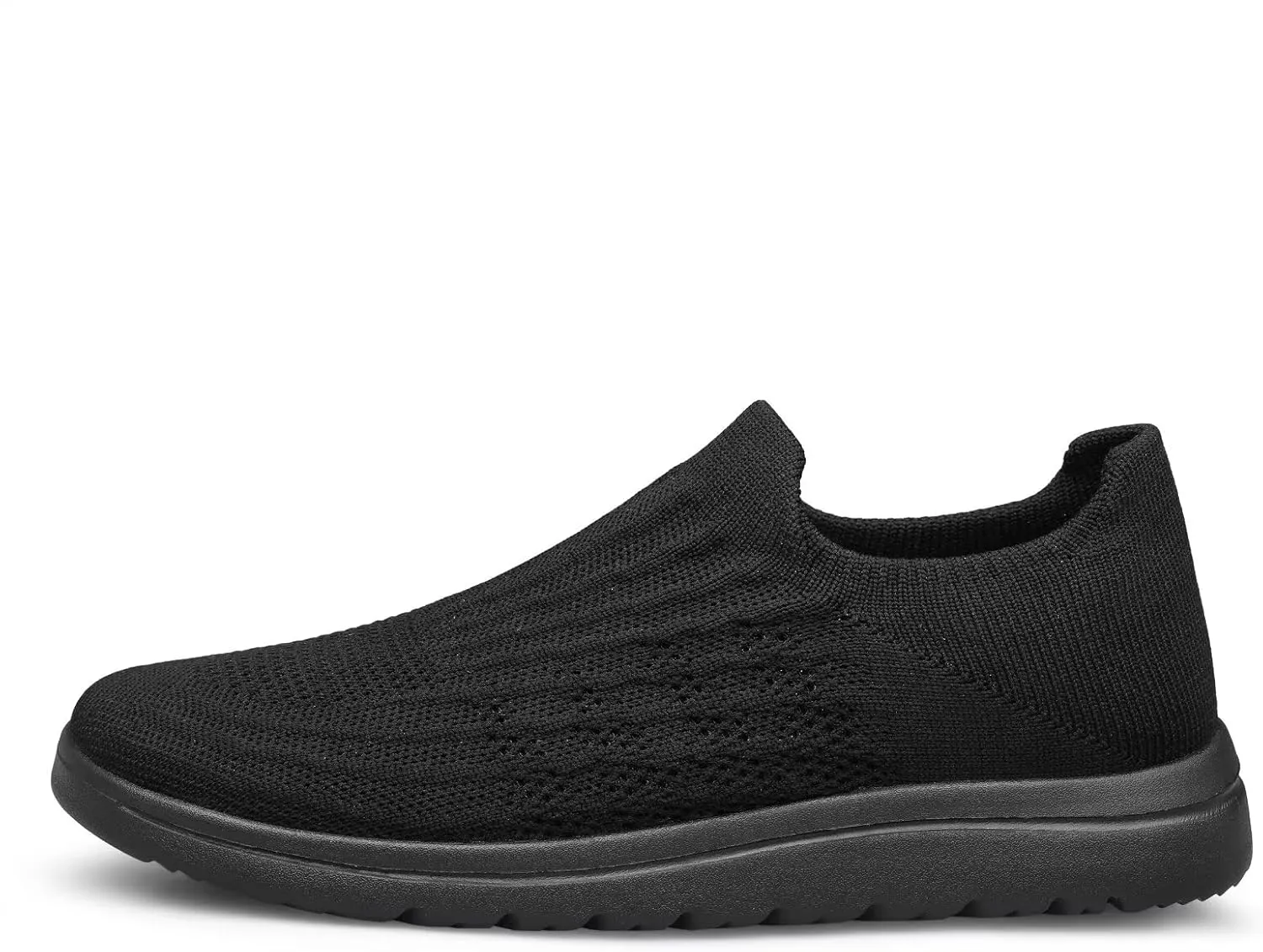 Wide Toe Shoes Men Barefoot Sock Sneakers Flat Mesh Pull-on Lightweight Breathable Casual Comfortable
