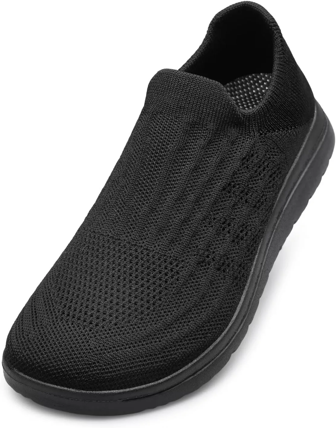 Wide Toe Shoes Men Barefoot Sock Sneakers Flat Mesh Pull-on Lightweight Breathable Casual Comfortable