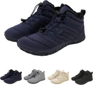 Winter Hike Barefoot Footwear Shoes Womens Mens Wide Toe Box Non-Slip Trail Running High Warm and Non-Slip Boots