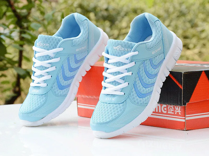 Woman New Arrivals Cutting-edge Women Easy to install 2016 Fashion Shoes Casual Breathable Flat With Mesh Shoes