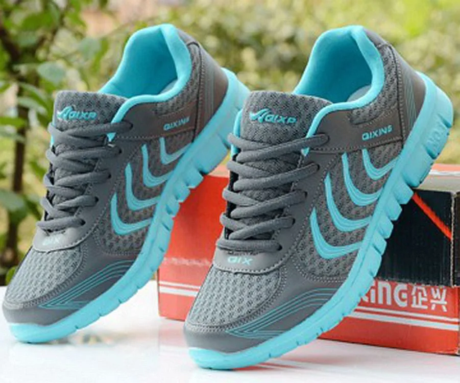 Woman New Arrivals Cutting-edge Women Easy to install 2016 Fashion Shoes Casual Breathable Flat With Mesh Shoes