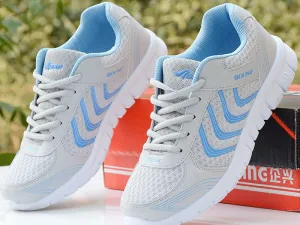 Woman New Arrivals Cutting-edge Women Easy to install 2016 Fashion Shoes Casual Breathable Flat With Mesh Shoes