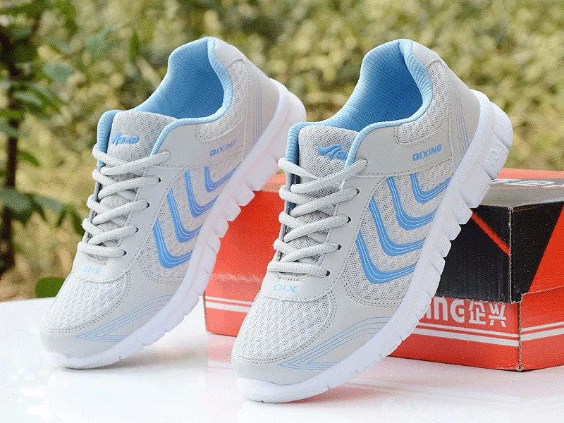 Woman New Arrivals Cutting-edge Women Easy to install 2016 Fashion Shoes Casual Breathable Flat With Mesh Shoes