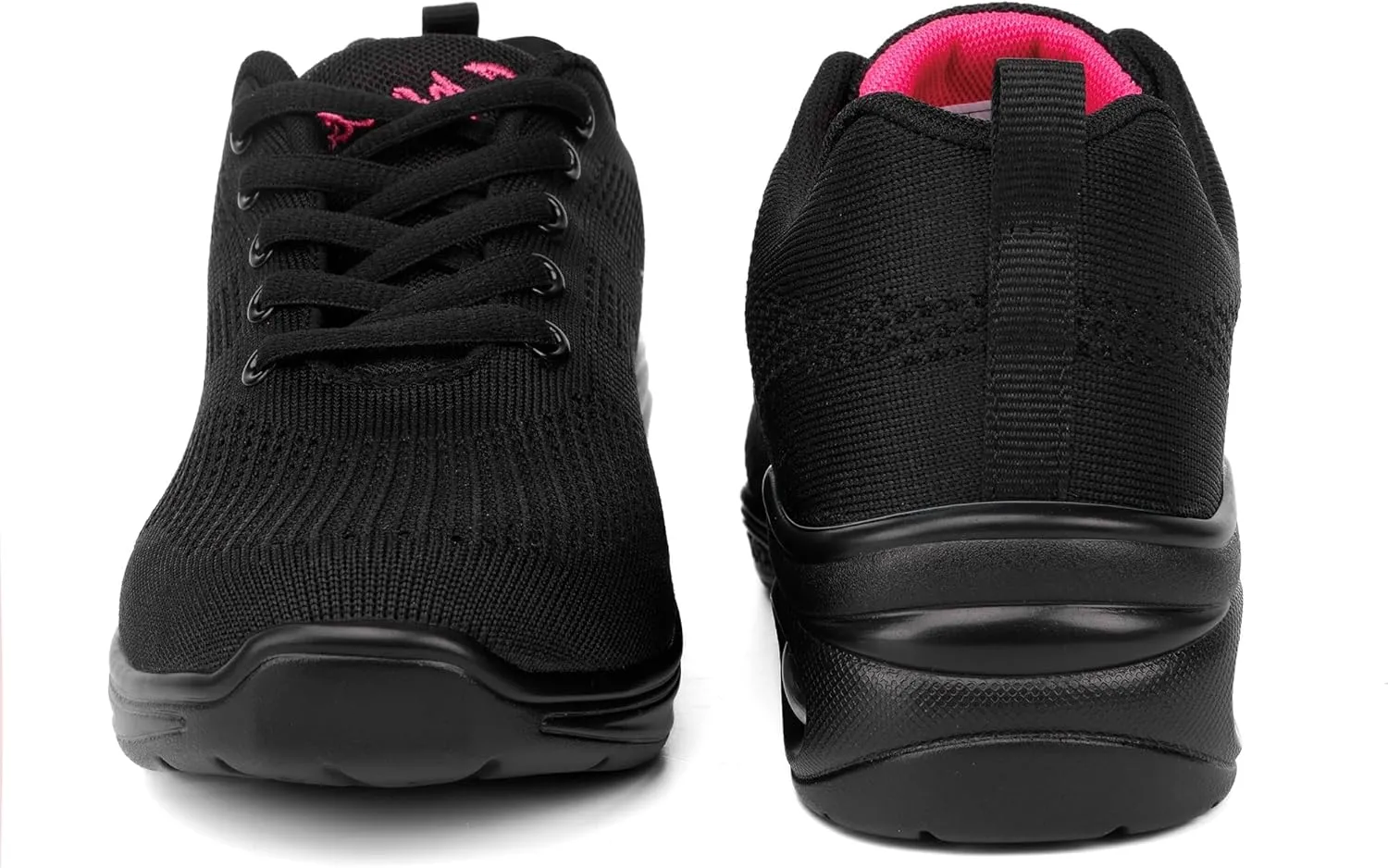 Women Dance Sneakers Jazz Shoes Lace-up Sneaker,Air Cushion Mesh Slip Jazz Dance Shoes Platform Split Sole Athletic Walking Dance Shoes