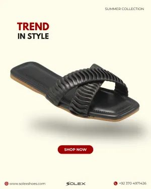 Women Flat Medicated Slipper