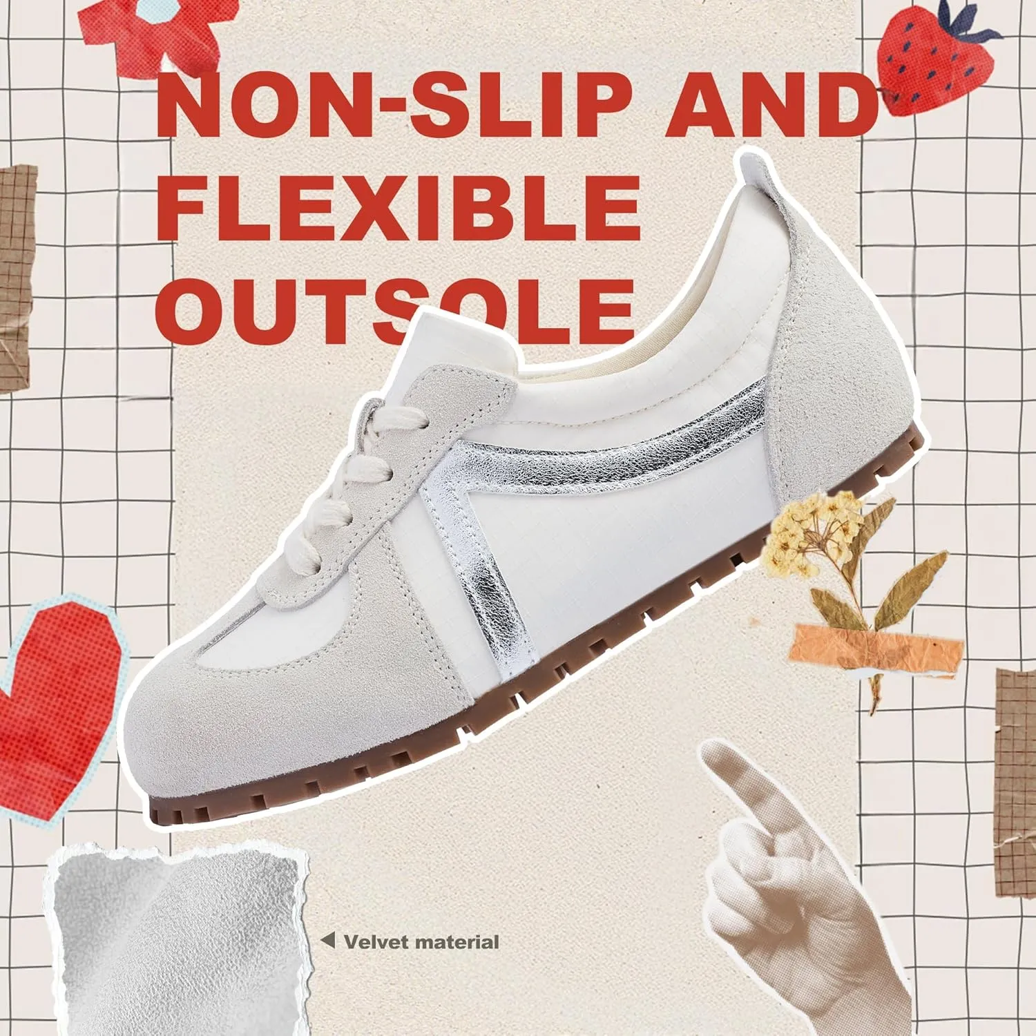 Women Loafers Shoes Casual Flat Comfortable Walking Shoes Women's Fashion Sneakers Footwear