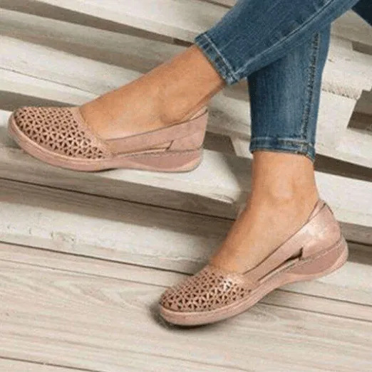 Women Orthopedic Sandals – Breathable Flat Shoes