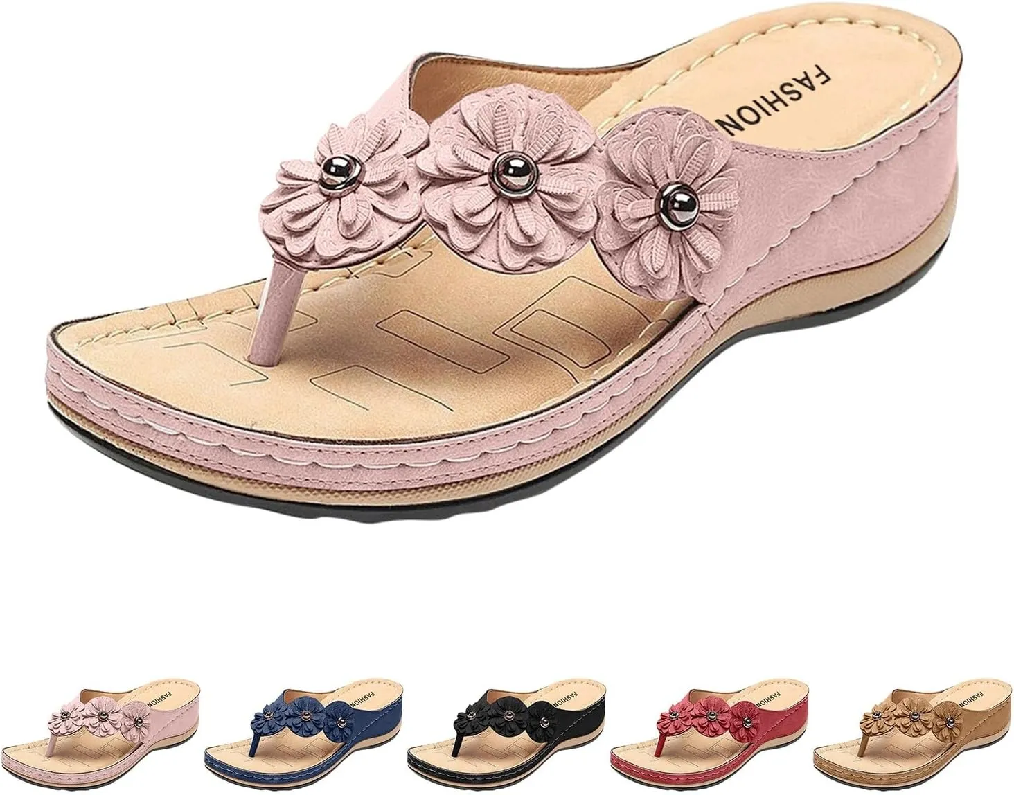 Women Shoes Open Toe Thong Sandals Fashionable And Comfortable Outdoor Beach Casual Sandals Toe Sandal Flat Sandal Strap