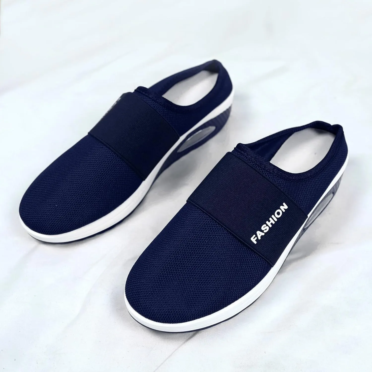 Women's Backless Walking Sneakers Summer Slip-on Tennis Shoes Womens Walking Ladies Shoes Casual High Top Sneakers Waterproof Tennis Shoe Casual Loafers