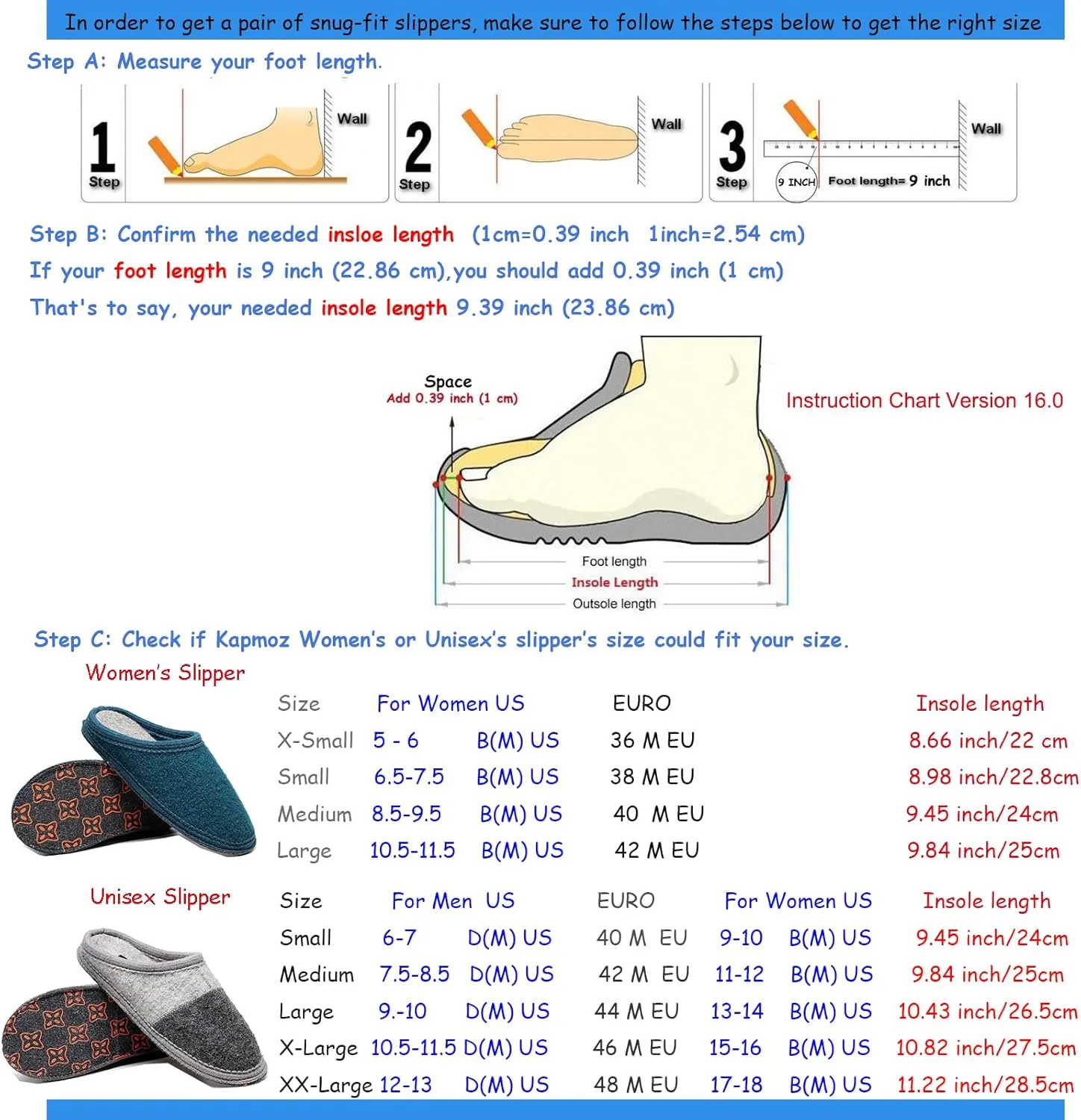Women's Boiled Wool House Slippers Breathable Sweat Free Clog Slip on Mule Indoor/Outdoor Slipper