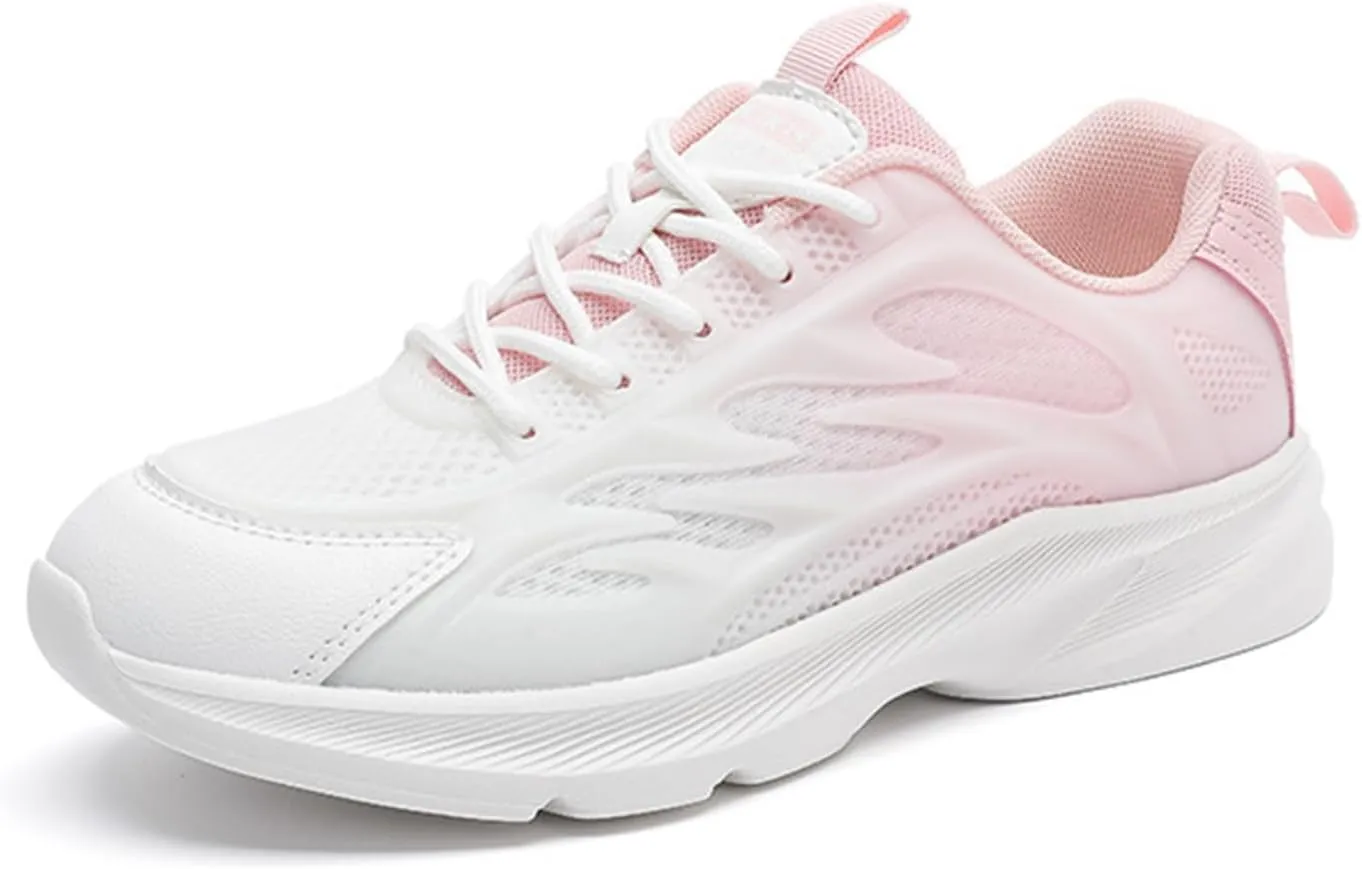 Womens Breathable Mesh Lace Up Walking Shoes Classic Lightweight Soft Athletic Tennis Running Shoes Casual Memory Foam Sneakers