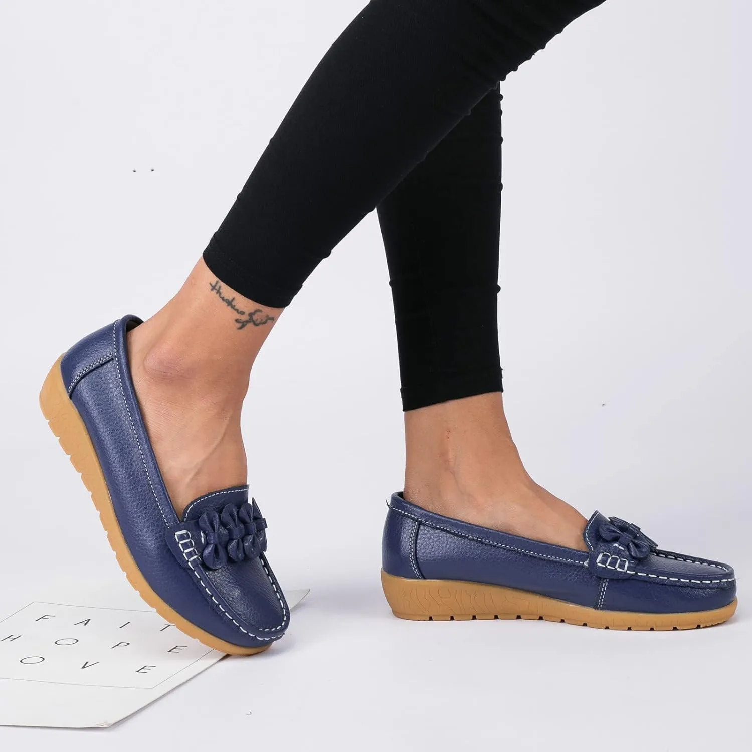 Womens Dress Shoes Wide Width Loafers for Women Loafers for Women CasualLightweight Breathable Christmas Tennis Shoes for Men Mens Dress Shoes