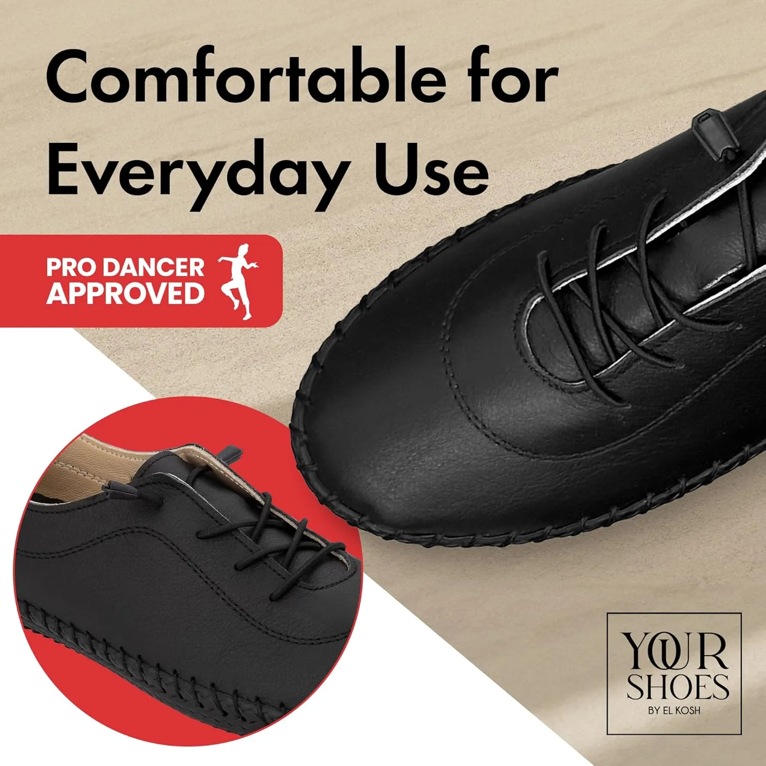Women’s Fashion Sneakers - Light and Comfortable Leather Flat Sneakers for Everyday Use - Breathable Tennis Shoes with Soft Insoles