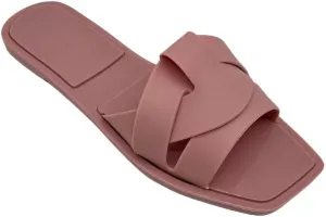Women's Flat Jelly Woven Lace-Up Jelly Slippers Fashion Beach Flat Cute Summer Slippers