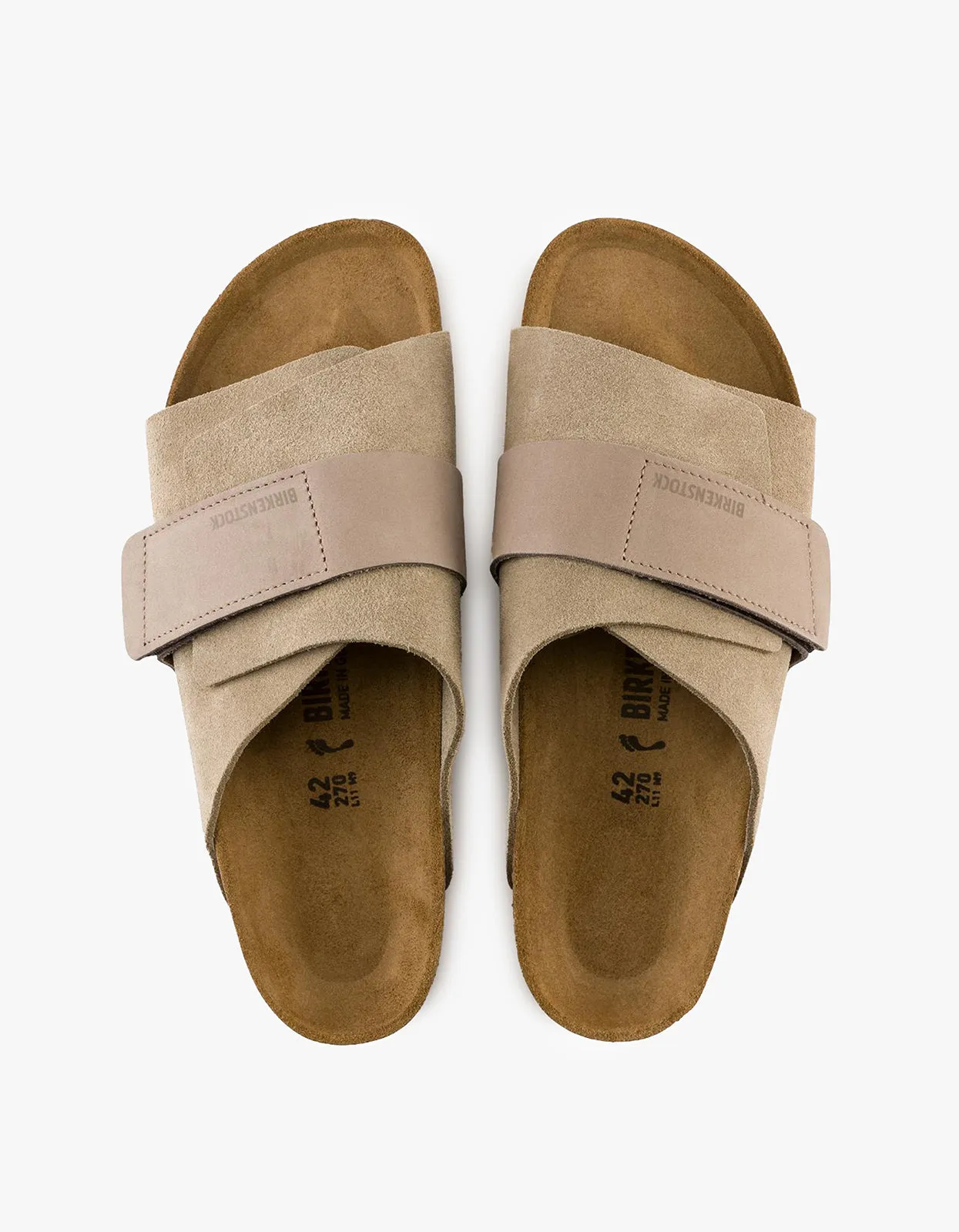 Womens Kyoto Soft Suede & Nubuck Regular - Taupe