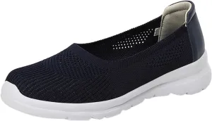 Womens Orthopedic Casual Loafers Slip On Walking Shoes with Arch Support Comfortable Sneakers Plantar Fasciitis Relief Foot Heel Pain Diabetic