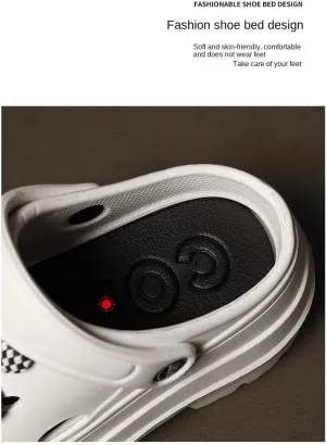 Women's Platform Clogs Slip On Slides Shoes Beach Sandals Gardener Clog Hight Heels Mule Slippers Garden Shoes