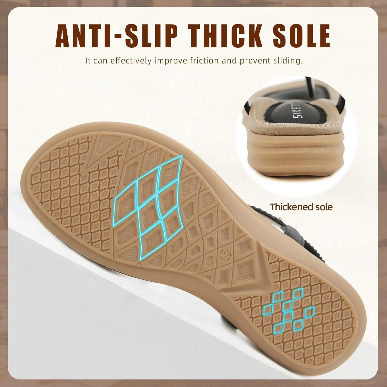 Womens Sandals Comfortable Dressy with Elastic Ankle Strap
