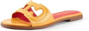 Women's Sandals Comfortable Open Toed Flat Slippers Beach Vacation Sandals Hollowed Out Design
