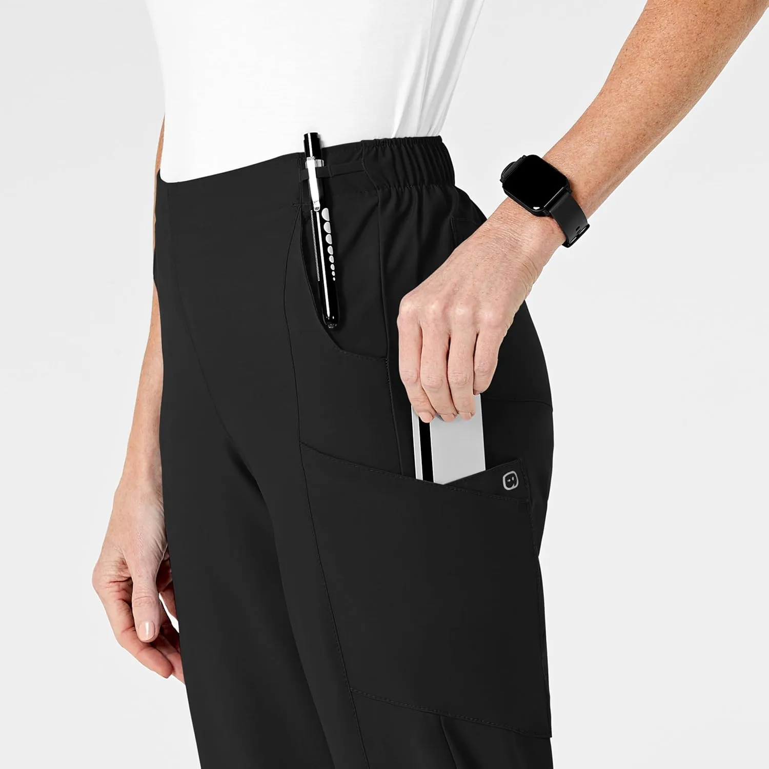 WonderWink W123 Scrubs Women's Flat Front Cargo Pant