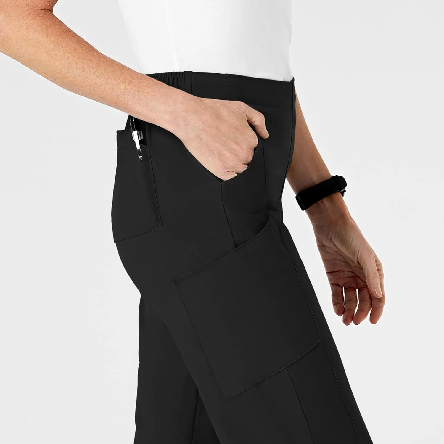 WonderWink W123 Scrubs Women's Flat Front Cargo Pant