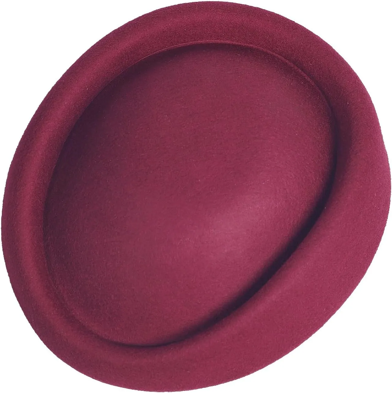Wool Felt Beret Derby Fascinator Hats for Women Ladies Church Tea Party Formal Wedding Pillbox Hat
