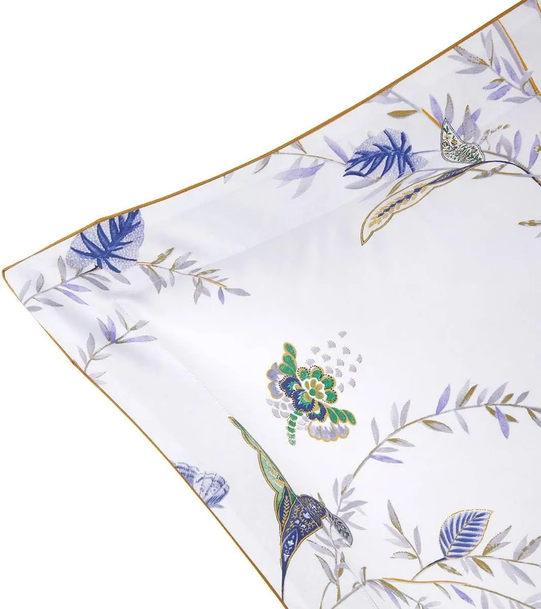 Yves Delorme Grimani Multicolor Boudoir 12 x 17 in Sham - Extra Soft and Warm Luxury Sheets, 100% Natural Organic French Bed Linens - Breathable and Durable